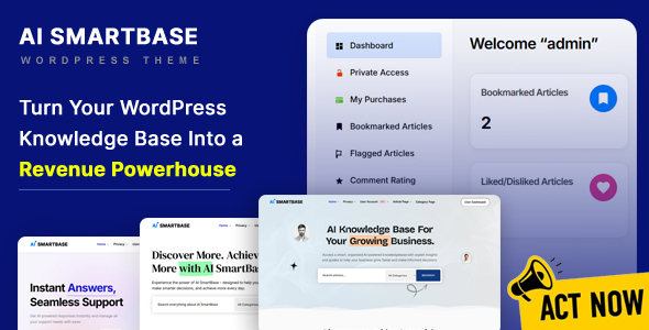 AI SmartBase – Build, Monetize & Scale Your AI Knowledge Base